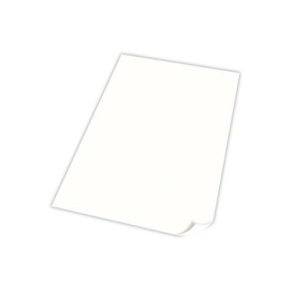 Double-sided skill card 70x100cm white, (50 pcs.)