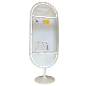 Gothic Classic double arched, 50x70cm White