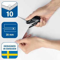 Hftemaskine Eco t/10ark sort