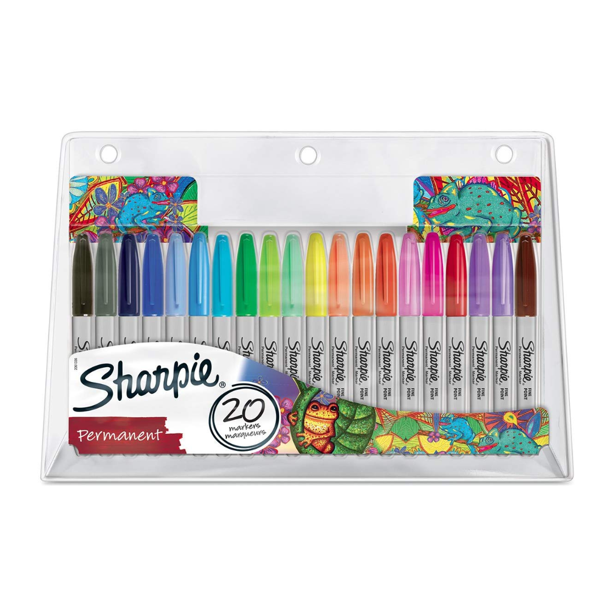 Marker Sharpie Fine 1,0mm ass (20)