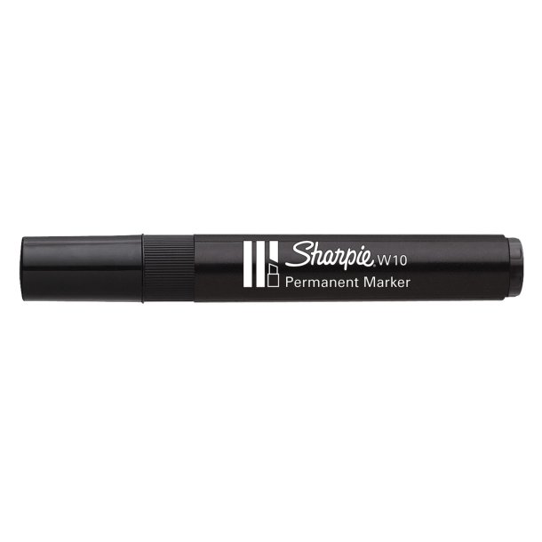 Marker Sharpie Permanent W10 skr 1,5-5mm sort