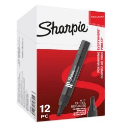 Marker Sharpie Permanent W10 skr 1,5-5mm sort