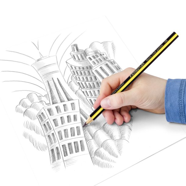 Blyant Noris Club Jumbo trekant HB