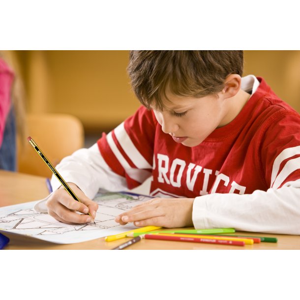 Blyant Noris m/topgummi HB