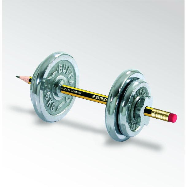 Blyant Noris m/topgummi HB