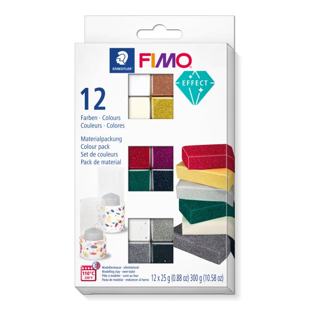 Modeller Fimo&reg; Soft Effect 12x25g ass (12)