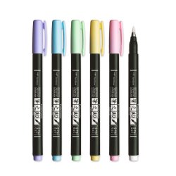 Marker Tombow Fudenosuke soft pastel ass (6)