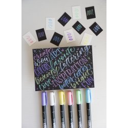 Marker Tombow Fudenosuke soft pastel ass (6)