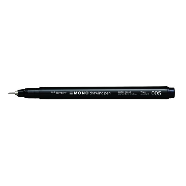 Fineliner Tombow MONO drawing 005