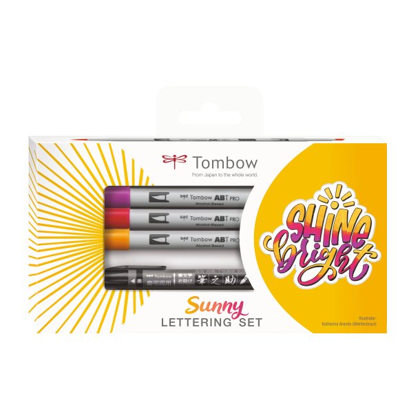 Marker alcohol ABT PRO Sunny Lettering set (5)