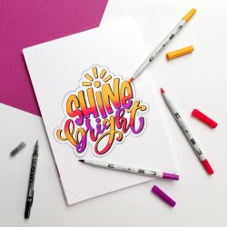 Marker alcohol ABT PRO Sunny Lettering set (5)