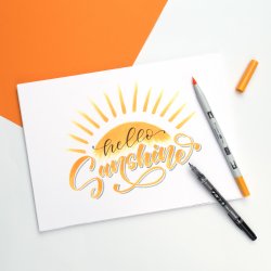 Marker alcohol ABT PRO Sunny Lettering set (5)