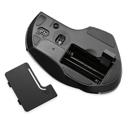 Wireless Mouse 8 Button Blue LED, Black