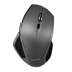 Wireless Mouse 8 Button Blue LED, Black