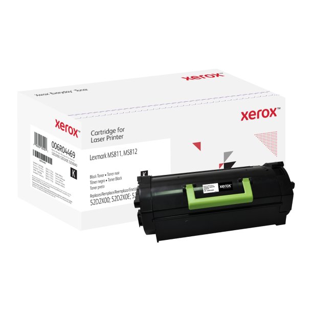 Everyday Black Toner Lexmark 52D2X00 extra hi cap