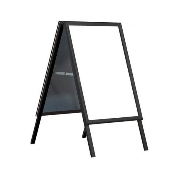 A-sign - 50x70 cm or 70x100 cm - Svart 