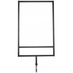 STABIL A4 sign holder in black