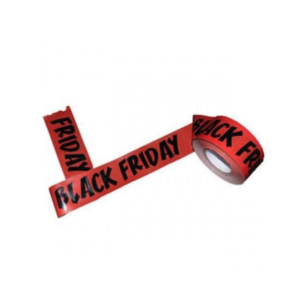 Barrier tape - Black Friday - 250 M