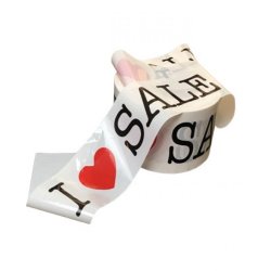 Barrier tape - I Love Sale - 250 M