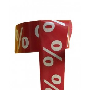 Barriärband - Procent % - 250 M