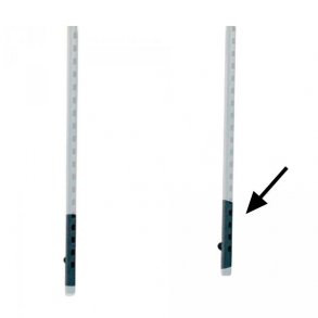 Avstndsbit för rörledningsräls, Svart