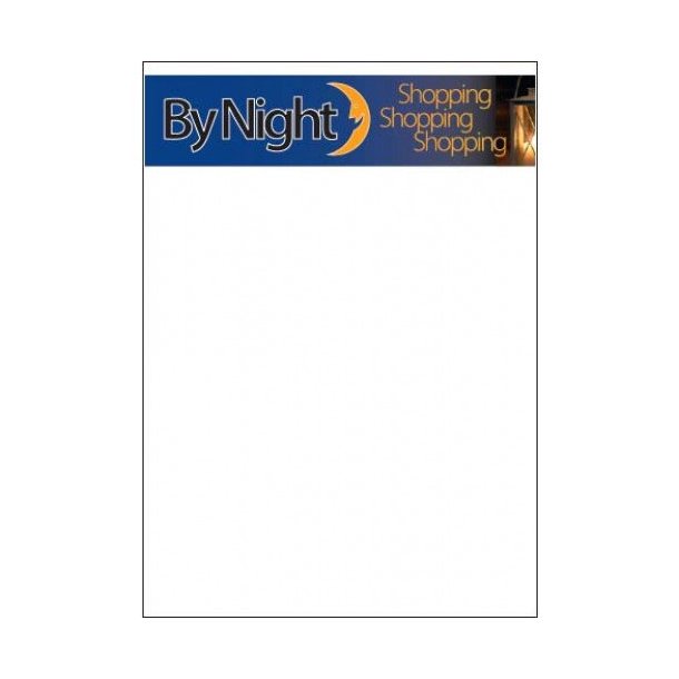 Sales material, Evening theme 1 - By Night Shopping 