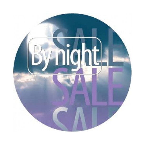 Sales material, Evening theme 3 - By night SALE 