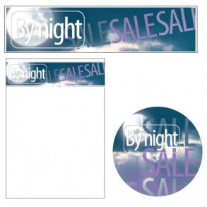 Sales material, Evening theme 3 - By night SALE