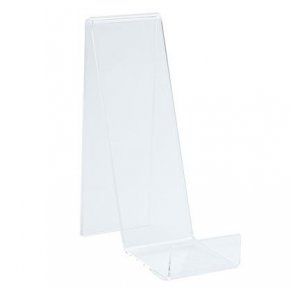 Akryldisplay - staffli - 3 mm - 15x5 cm 10 stycken