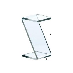 Akryldisplay - Z-model - 4 mm - hjde 10 cm 10 styk