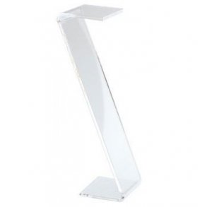 Akryldisplay - Z-modell - 4 mm - höjd 20 cm 10 stycken