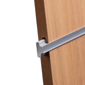 Alu skinne T-form 1200 mm