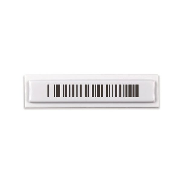 AM Tag labels - White with barcode - 1000 pcs