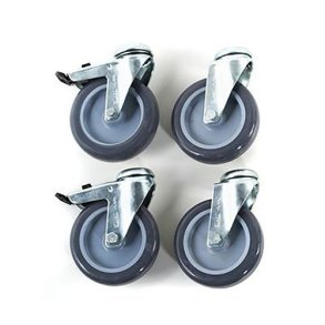 Apparathjul med bulthl 75 mm | 4 delar |