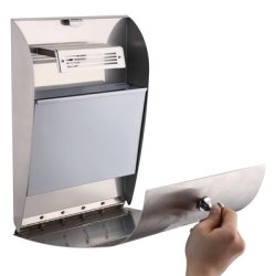 Ashtray - Brushed steel - 2.12 liters with accessories