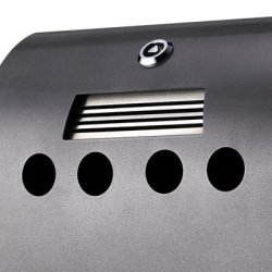 Ashtray - Powder coated steel - gray - 2.12 liters with accessories