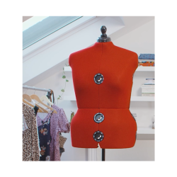 Skrddergine, dame. Rd, large