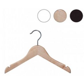 Babybjler, platt med krok - 27 cm - 3 färger - 50 st - Vit