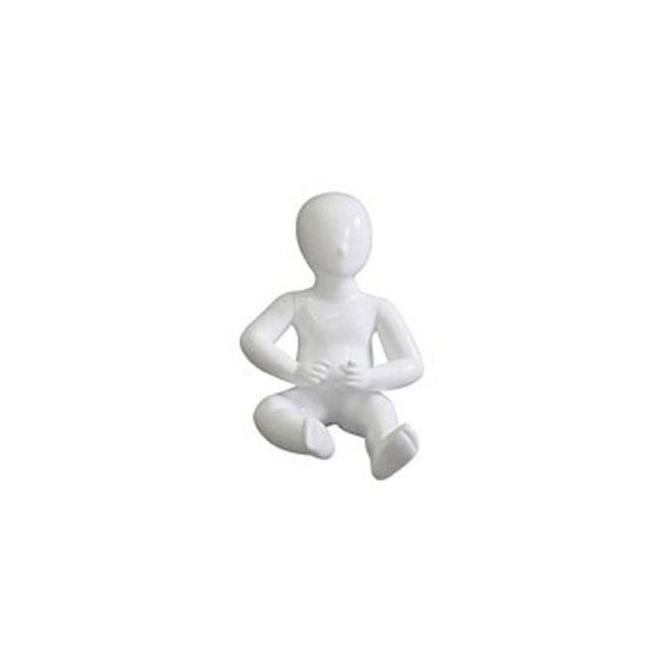 Babymannequin - 1 year - Egghead Faceless - Sitting