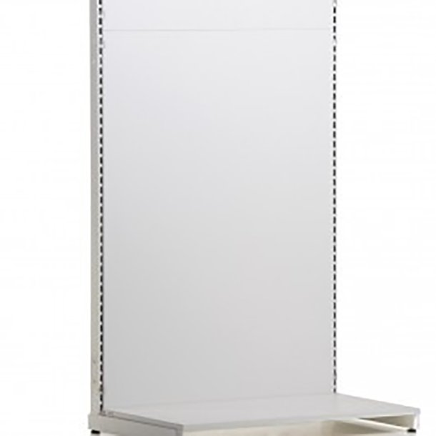 Bagplade for sjler H-124 cm - Glat tr