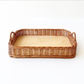 Brdbakke pile flet 50x35 cm med 2 greb