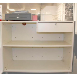 Shop counter wide - W 111 cm - BAQ disk module