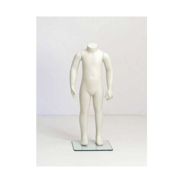 Mannequin without a head, Photo suitable, 3 years White