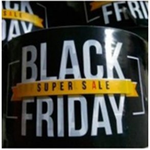 Svart fredagsspärrband - 250 M