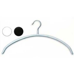 Metal brackets with rubber coating - 46 cm - 2 colors - 50 pcs