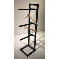 Hanger rack de luxe - with movable rods