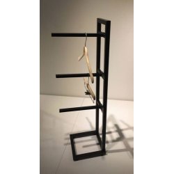 Hanger rack de luxe - with movable rods