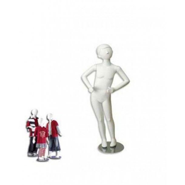Children's mannequin with head 7-8 years - unisex