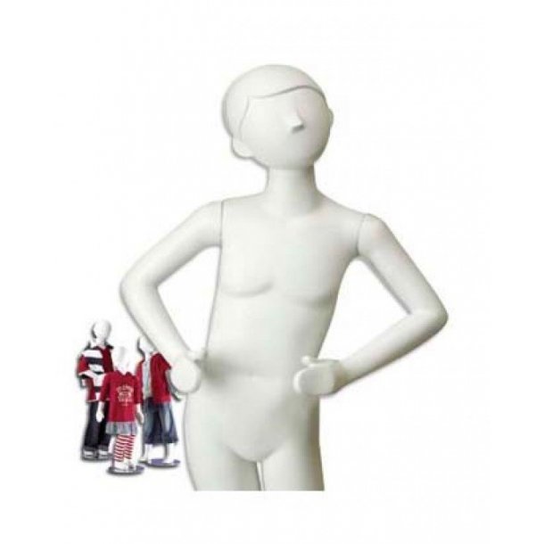 Children's mannequin with head 7-8 years - unisex