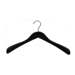 Strong plus-size jacket hangers, 25 pieces angled 